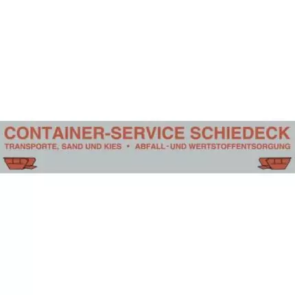 Logo von Container-Service Schiedeck