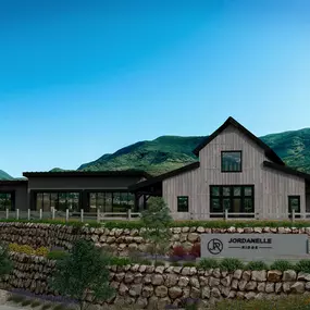 Proposed amenity rec center for Deep Creek at Jordanelle Ridge-Canyon Series new construction homes