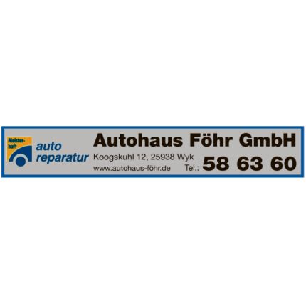 Logo van Autohaus Föhr GmbH