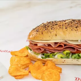 Godfather sub on everything bread