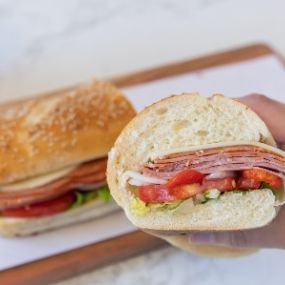 Italian Assorted sub on everything bread