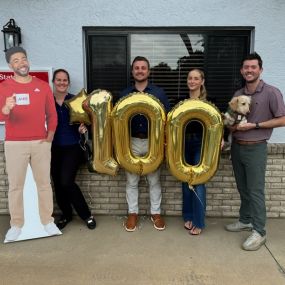 We were so excited to get 100 reviews from our customers!