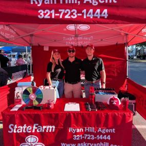 The Ryan Hill State Farm Insurance team are out in the community!