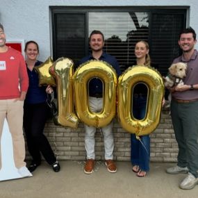 We were so excited to get 100 reviews from our customers!