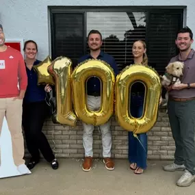 We were so excited to get 100 reviews from our customers!