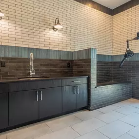 dog wash station at the links at pga parkway