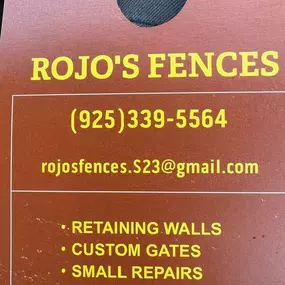 Bild von Rojo's Fences