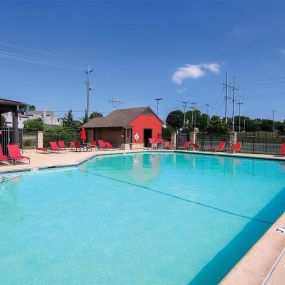 Pool at The Township Apartments Homes