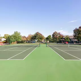 Tennis Court at The Township Apartments Homes