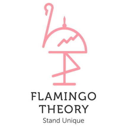 Logotyp från Flamingo theory marketing