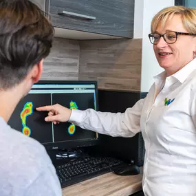 De therapeut neemt voldoende tijd om aan u uit te leggen wat er tijdens het onderzoek gezien is.