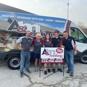 Meet the A&M Roofing Family! Give us a call for an estimate on your home today!
