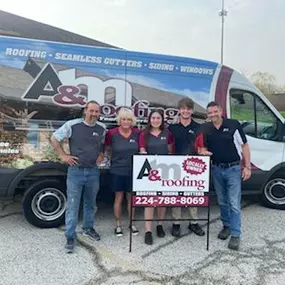 Meet the A&M Roofing Family! Give us a call for an estimate on your home today!