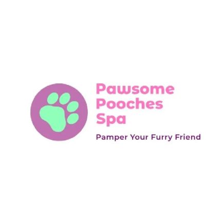 Logo from Pawsome Pooches Spa