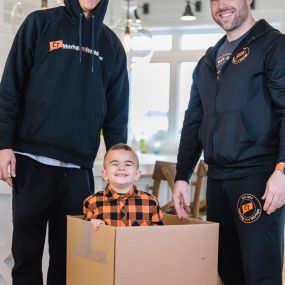 Movers smiling from CT Moving and Storage