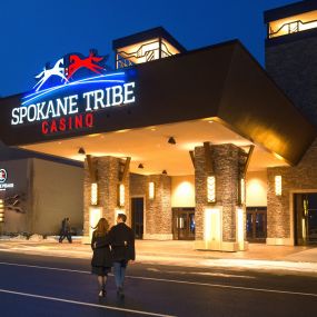 Spokane Tribe Resort & Casino entry way