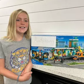 Congratulations again Ava! And thank you for coming and building with The Ultimate Brick Show and Jack & Josie's!!
And now you get to take your whole family to the Ultimate Brick Show AND build a city!