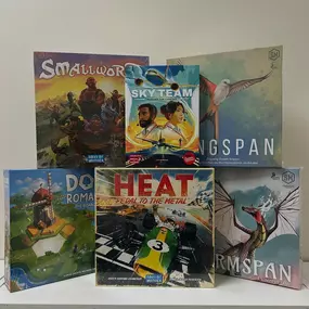 ‘Tis the season to be gaming! We’ve got oodles of great games for all ages and types of game lovers, including these picks named the best games of 2024 by the @nytimes @wirecutter !!! ????♟️????️????

#ContentBookstore #KidsContent #NorthfieldMN #stonemaiergames #wingspan #wyrmspan #HEAT #DaysOfWonder #SkyTeam #SmallWorld #dorfromantik #scorpionmasqué #boardgames #tabletopboardgames #holidayshopping #shopsmall