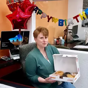 Happy birthday to our dedicated team member, Sommer! Your hard work and commitment are truly appreciated. We're wishing you a birthday filled with well-deserved relaxation and some extra time for yourself!