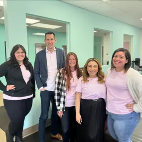 We take wearing pink on Wednesdays very seriously around here!