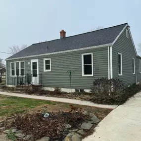 Just finished up this roof and siding replacement in New Castle, DE.