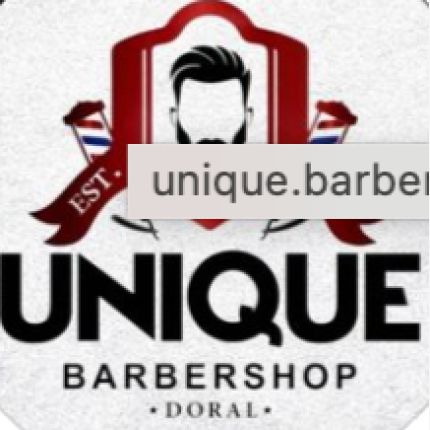 Logo da Unique Barbershop Doral