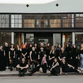 Team of Hair Stylists, Nair Artists, & Estheticians at Blu Skies Salon
