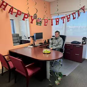 Happy Birthday to the one and only Shawn! Your fun stories always bring a smile to the office! Wishing you a day filled with laughter, great memories, and all the game-winning moments you deserve. Here’s to another year! Enjoy your day, Shawn!