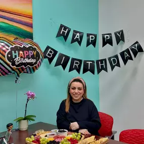 Happy Birthday to Kristen! Your resilience and positivity brighten every day, and we’re so lucky to have you as part of our team. We hope your day is filled with family time, relaxation, and all the things that make you happiest! Cheers to another amazing year ahead!