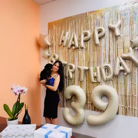 Happy Birthday, Sissy! We’re so grateful to have you on our team! Your hard work and dedication don’t go unnoticed, and we appreciate all that you do. Wishing you a fantastic day filled with joy, laughter, and everything that makes you happiest!