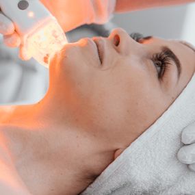 Red light therapy at Syrah Spa Aesthetics & Wellness Center