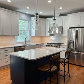 Gorgeous open concept kitchen