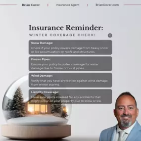 As winter approaches, reviewing your home insurance policy is crucial to ensure you’re covered against potential winter hazards! Here are some key points to consider! Don’t wait until it’s too late—review your policy today and contact us if you have any questions about your coverage! Stay safe and warm this winter! ☕️❤️