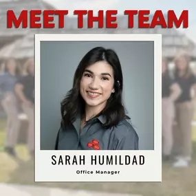 Meet the Team - Meet Sarah!