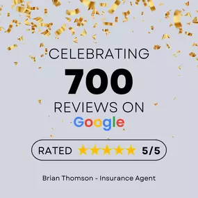 ???? We’re incredibly grateful to our amazing customers for helping us reach 700 reviews! Your feedback inspires us every day to keep delivering exceptional service and support. Thank you for trusting Marcus Acosta State Farm—here’s to many more milestones together! ???? #700Reviews #Thankful #CustomerAppreciation