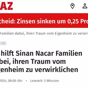 Bild von Wüstenrot Bausparkasse: Sinan Nacar