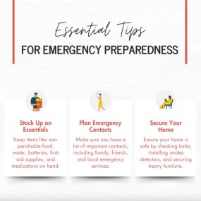 Be prepared for any emergency by doing these essential things!