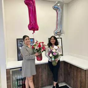 Celebrating two anniversaries in one day!!! ????????????????Congratulations to Mirna and Heidi from our Avondale office on their one year Anniversary! Thank you for your contribution and dedication to the team! ????????????????????????????