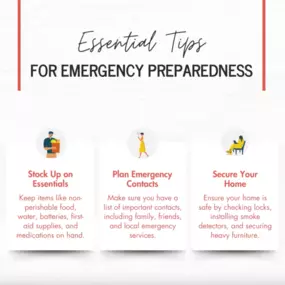 Be prepared for any emergency by doing these essential things!