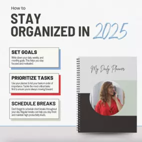 The start of the year is the perfect time to set intentions and organize your plans. How are you using your planner to stay on track for 2025?