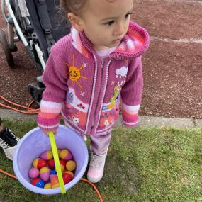 My family and I had an egg-citing time at the Mill Creek Eggstravaganza Egg Hunt