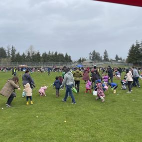 My family and I had an egg-citing time at the Mill Creek Eggstravaganza Egg Hunt