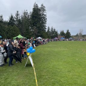 My family and I had an egg-citing time at the Mill Creek Eggstravaganza Egg Hunt