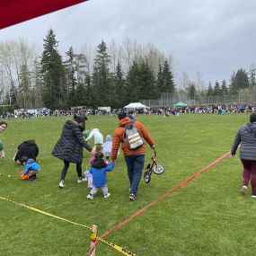 My family and I had an egg-citing time at the Mill Creek Eggstravaganza Egg Hunt