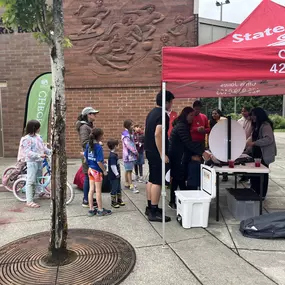 We had an amazing time DJing at the Party in the Parks & Kids Fun Run event! The energy was incredible, and the tons of games and activities made it a memorable day for all.