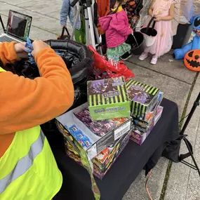 Trunk or Treat was a hit! 12,000 lbs of candy were given out, providing a fun and safe experience for all ages.