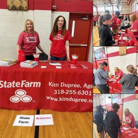 Rachel and I had a lot of fun with our table at the Ruston Junior High Career Fair! We talked with the kids about insurance and what that means! They asked some great questions!