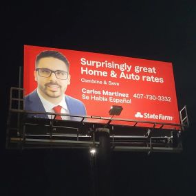 Honk if you see our billboard!