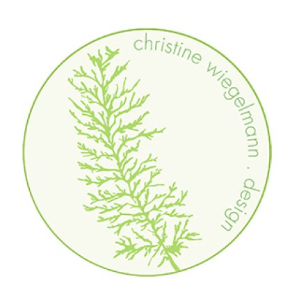 Logo de christine wiegelmann design