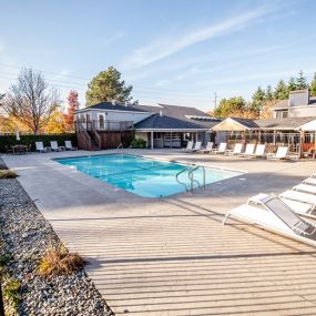 Pool and lounge area